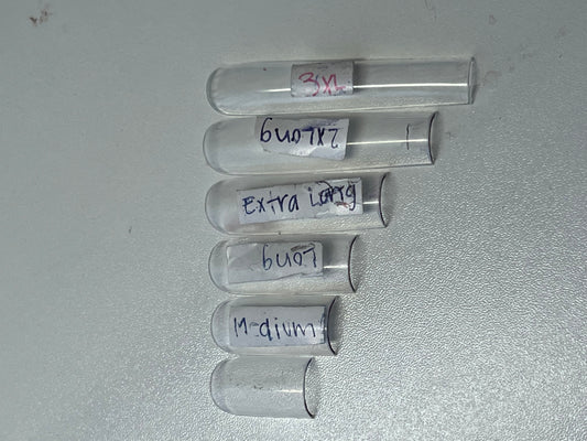 Bling Red French Tips