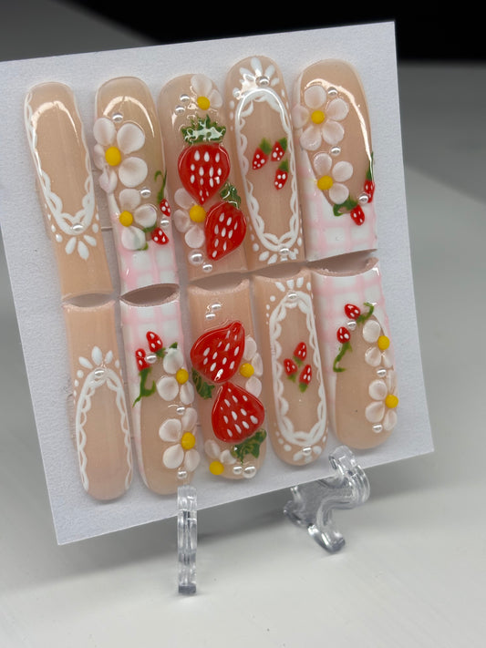 Strawberry Nails